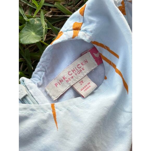 Toddler Girls' Eden Dress WITH POCKETS by Pink Chicken Size 2T - Picture 9 of 10
